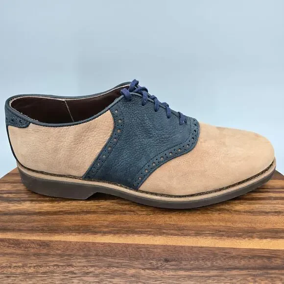 beige dress blue shoes 4445 Calzoleria Toscana Suede Dress Casual Sneaker, Jean Blue/Cream / 44 EU